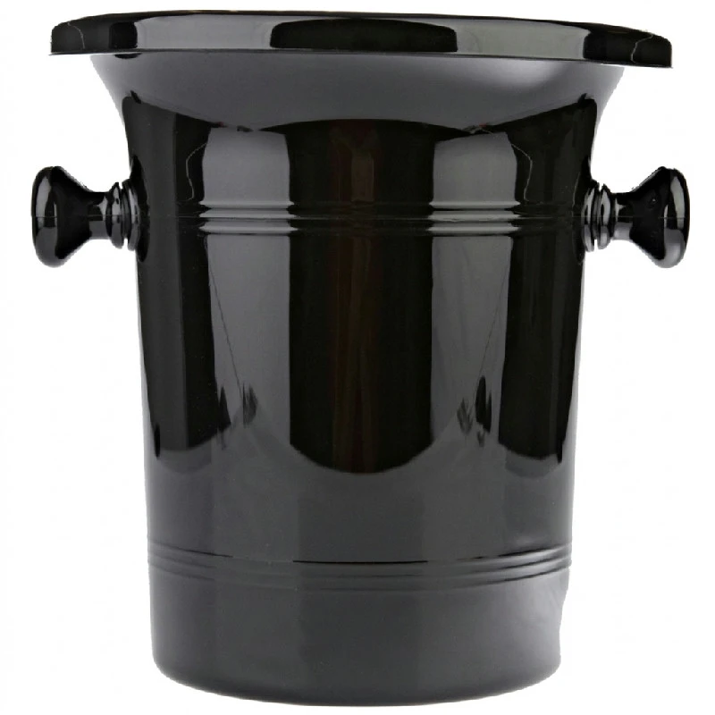 Spyttebøtte i plast 3,7 liter WSP0002 by Barprofessional color Svart