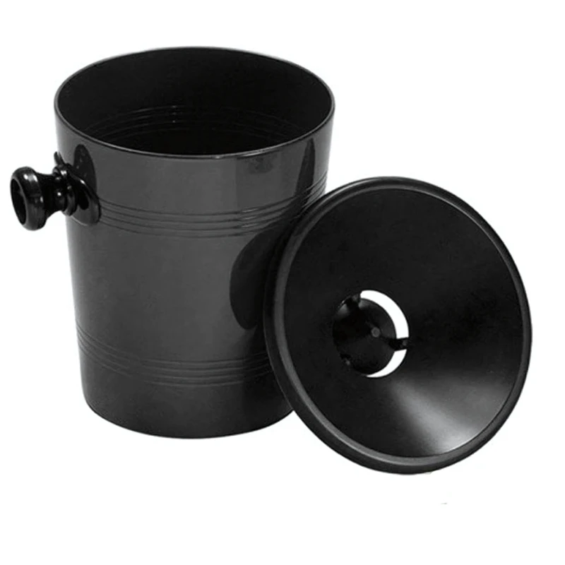Spyttebakke plast 1,2 liter WSP1200 by Barprofessional color Svart