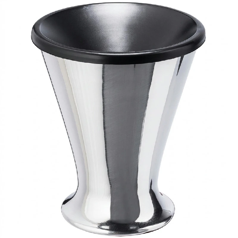 Spyttebakke i aluminium til vinsmaking WSP3050 by Barprofessional color Svart