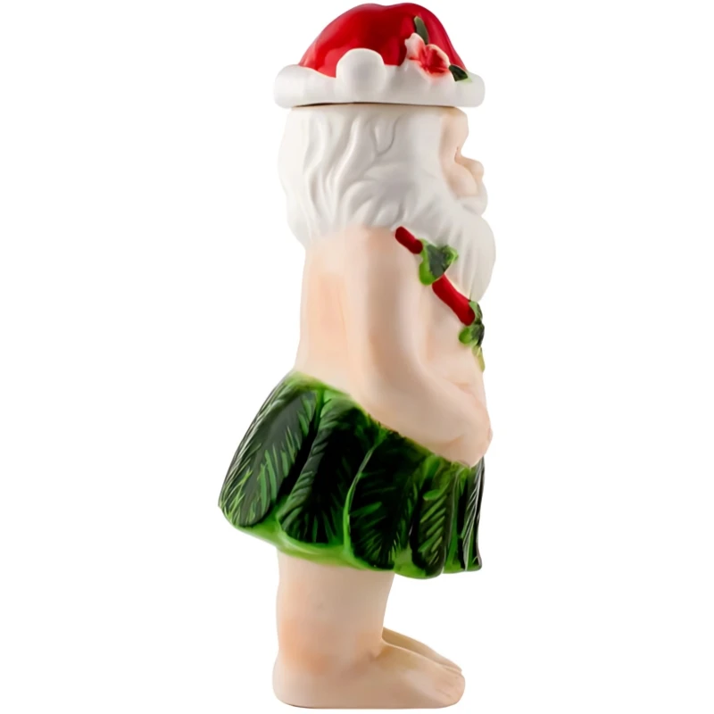 Santa Tiki-krus 450 ml TISANT1 by Barprofessional color Svart
