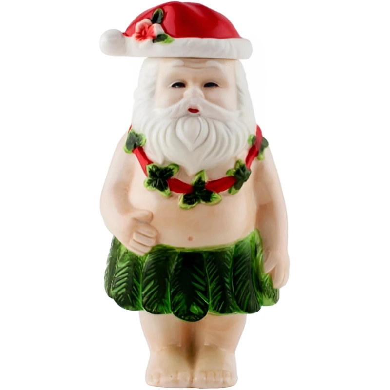 Santa Tiki-krus 450 ml TISANT1 by Barprofessional color Svart