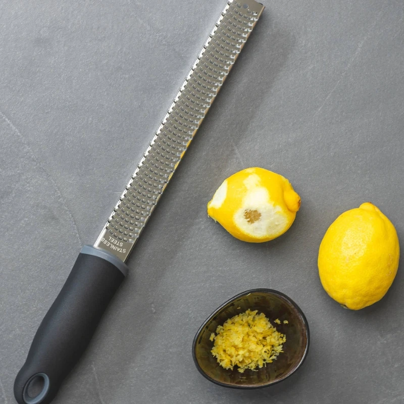 Multifunksjonell zester i rustfritt stål ZEST001 by Barprofessional color Svart