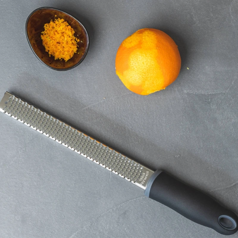 Multifunksjonell zester i rustfritt stål ZEST001 by Barprofessional color Svart