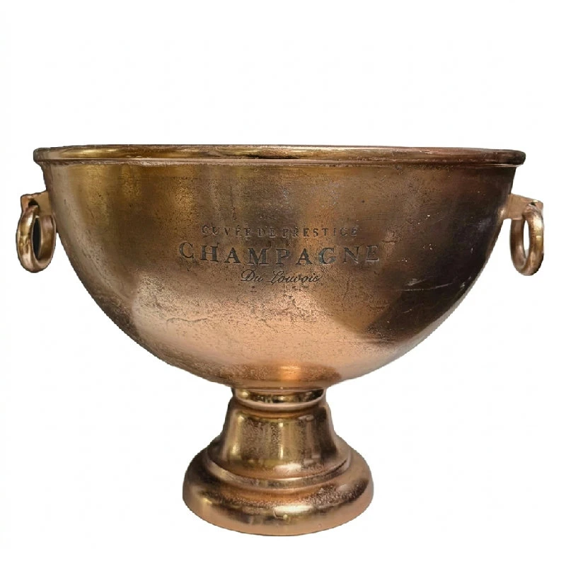Champagneskål vintage kobber Ø 47 cm WCOPBWL by Barprofessional color Svart