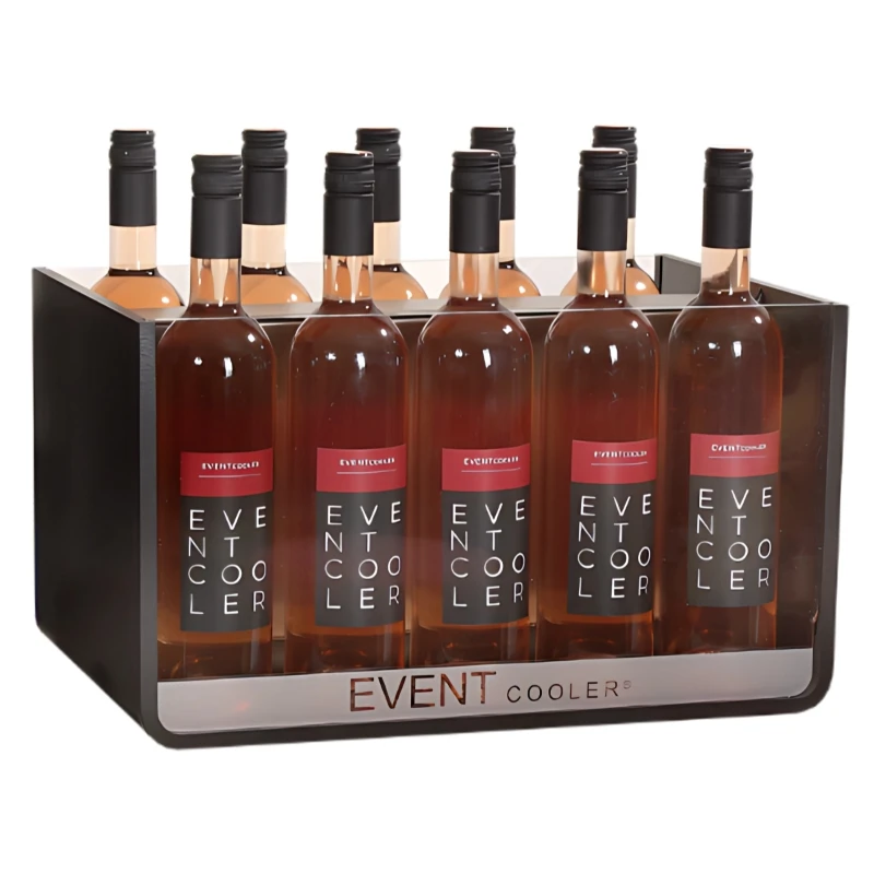 Eventkjøler Vario 10 til 10 flasker ECVAR10 by Barprofessional color Svart
