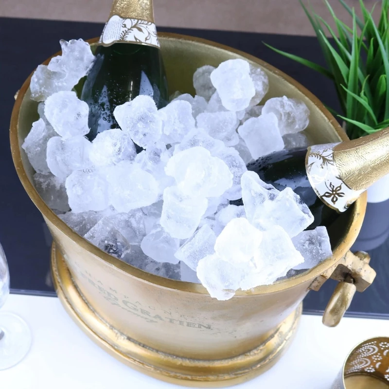 Champagnekjøler vintage gull WGOLBUC by Barprofessional color Svart