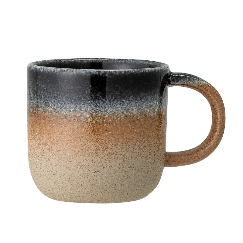 Aura kopp - Blå - Porselen - 20 cl 82047390 by Bloomingville color Svart