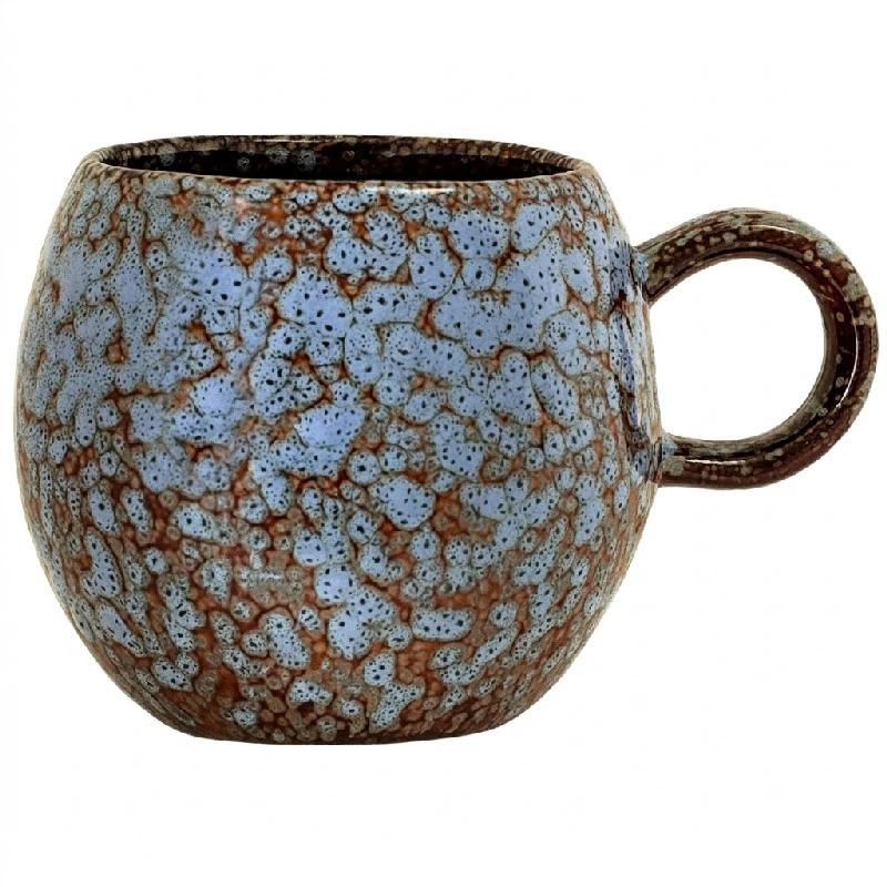 Paula Kopp - Steintøy - 25 cl Blå 75232029 by Bloomingville color Svart