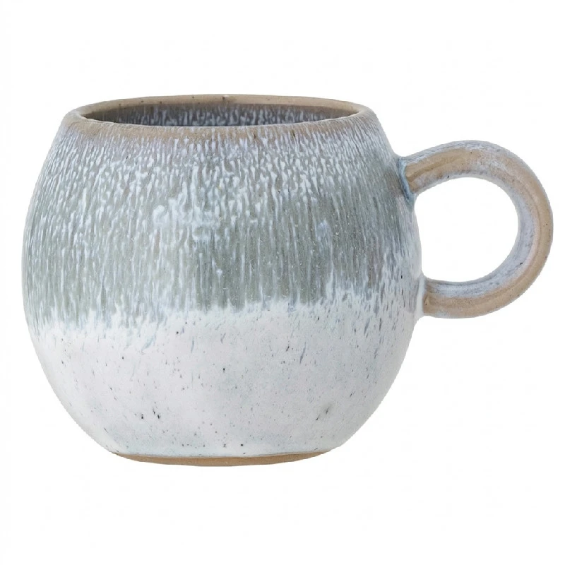 Paula Kopp - Steintøy - 25 cl Blå/lys 82057615 by Bloomingville color Svart