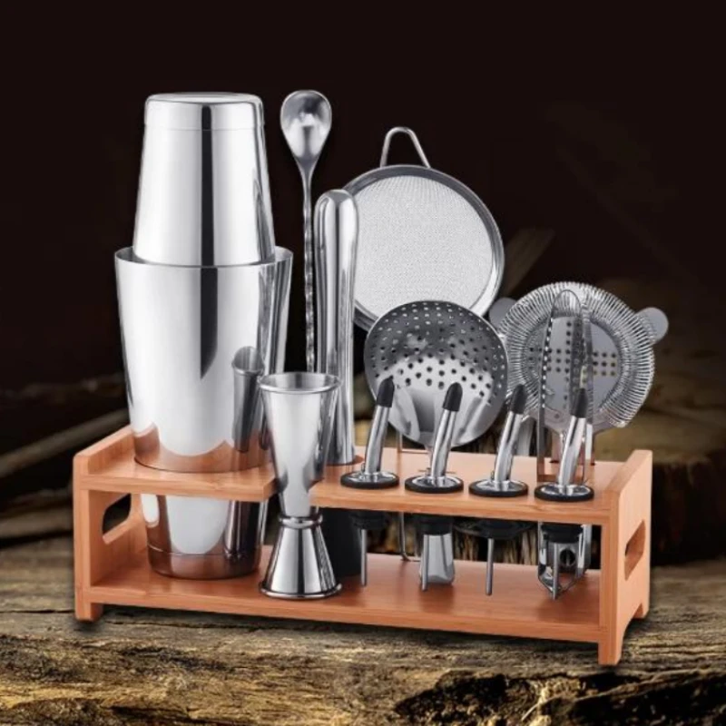 Barsett deluxe 13 deler i trestativ CG-TJ47 by Barlife color Svart