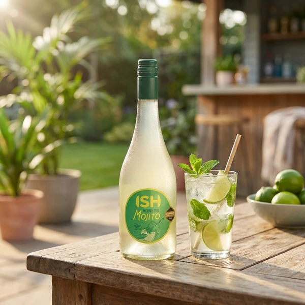 Ready-to-serve Alkoholfri Mojito FL 75 710475-DK by Chateau color Svart
