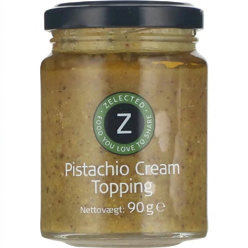 Pistasj Kremet Topping 90g Zelected 15138 by Zelected color Svart