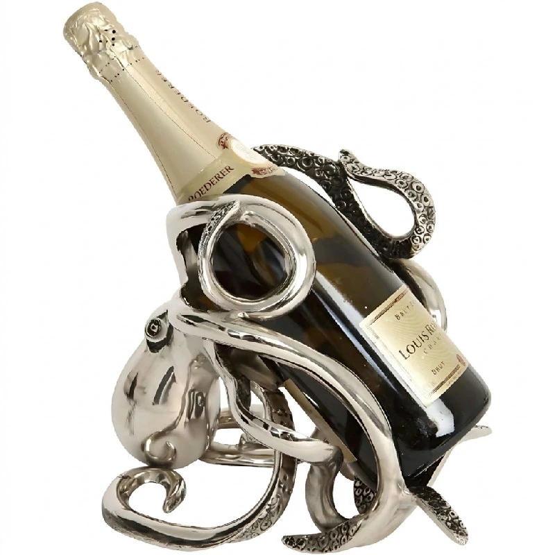 Blekksprut vin- og champagneflaskeholder OCT-BH by Culinary Concepts color Svart
