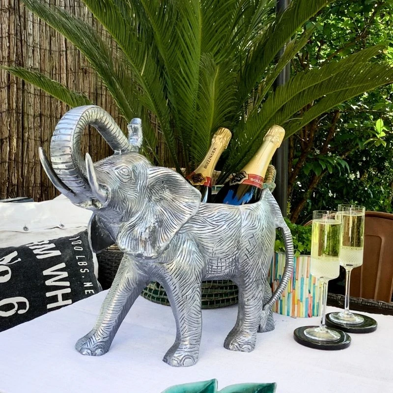 Stående Elefant Vin & Champagnekjøler EL-ST6117 by Culinary Concepts color Svart