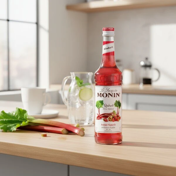 Monin sirup rabarbra / Rabarber FL 70 61454 by MONIN color Svart