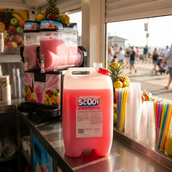 Scoop Slushice Konsentrat Candyfloss, 10L 369500 by SCOOP color Svart