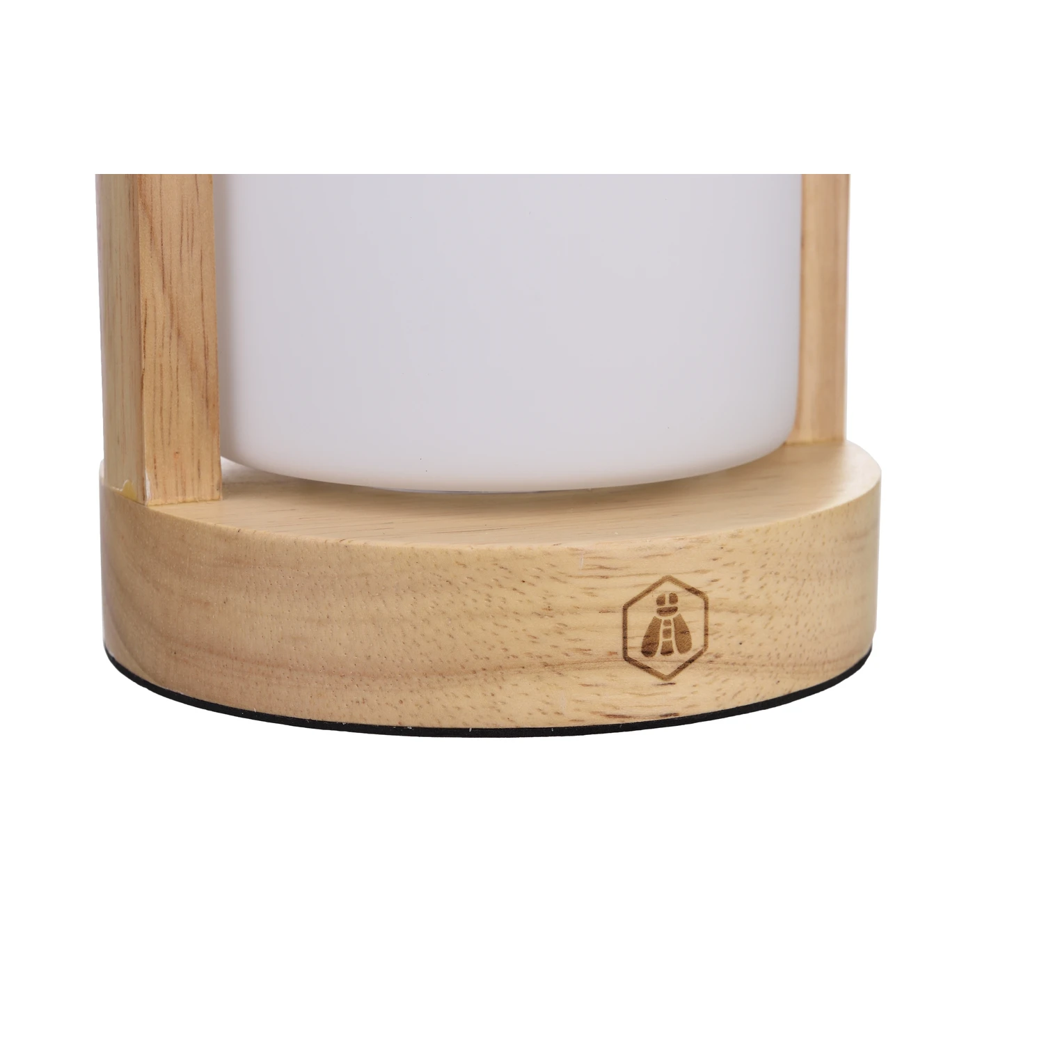 Laguiole lanterne i tre og glass LED USB 3 farger 40269400 by Laguiole color Svart