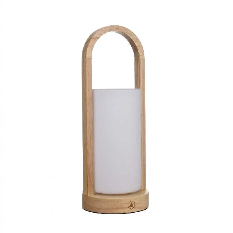 Laguiole lanterne i tre og glass LED USB 3 farger 40269400 by Laguiole color Svart