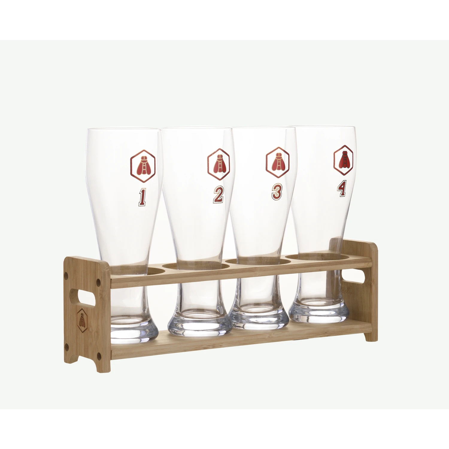 Laguiole sett med 4 ølglass i gaveeske 4026910240269102 by Laguiole color Svart