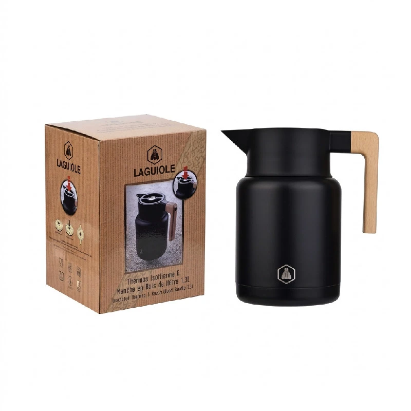 Laguiole termokanne sort 1,2 l 40269099 by Laguiole color Svart