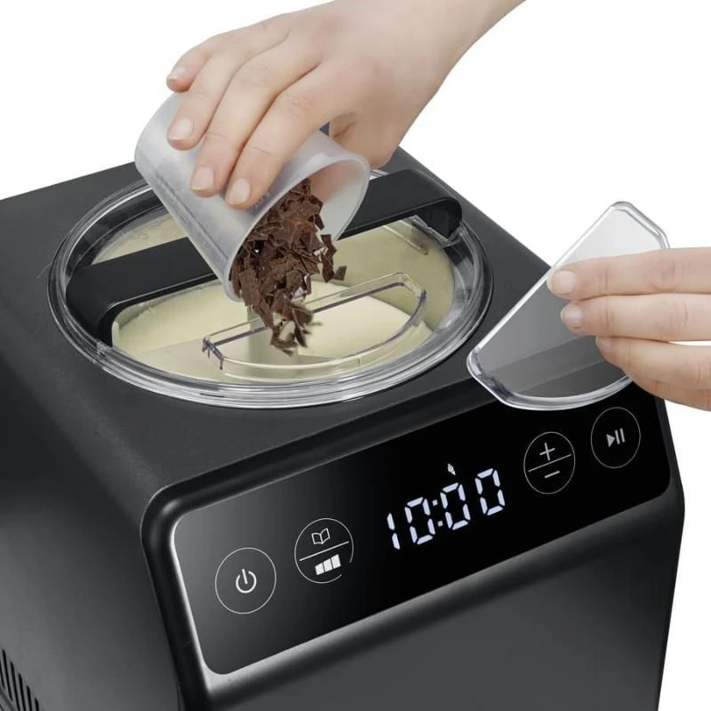 Graef Ismaskin kompressor 2 L - Iron Mica GRIM706EU by Graef color Svart