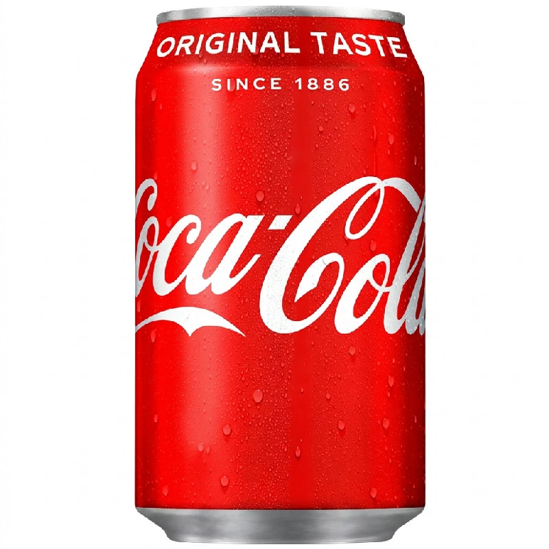 Coca Cola Classic boks 33 cl. 65387 by COCACOLA color Svart
