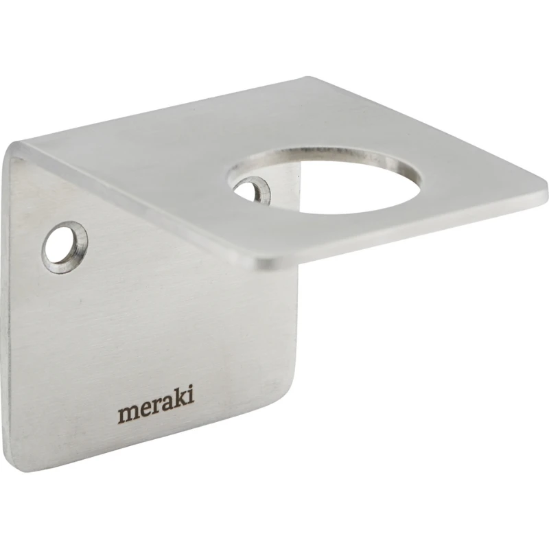 Meraki Veggoppheng, Børstet sølvfinish 308580100 by Meraki color Svart