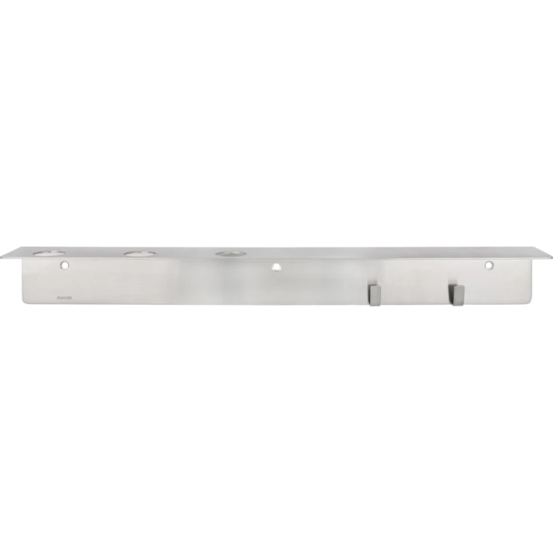 Meraki Flaskeoppheng med knagger, Børstet sølvfinish 308580104 by Meraki color Svart