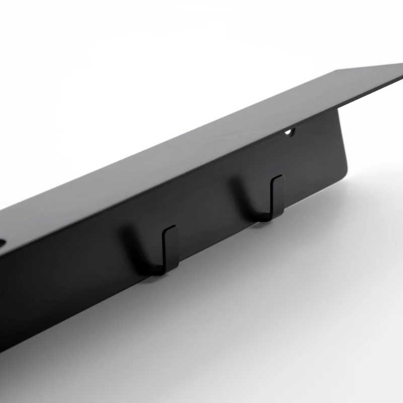 Meraki Flaskeoppheng med knagger, Børstet sort finish 308580105 by Meraki color Svart