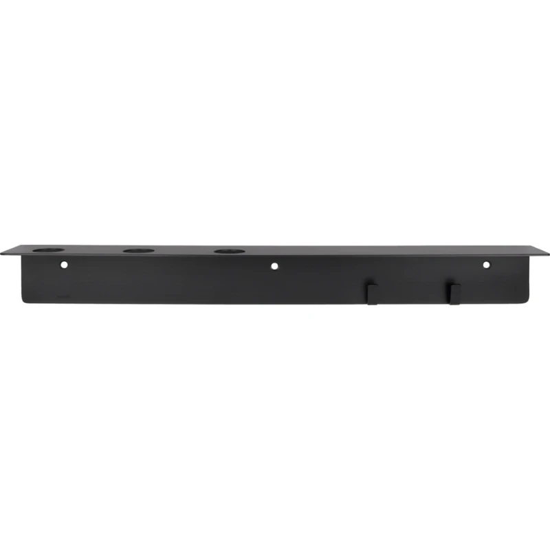 Meraki Flaskeoppheng med knagger, Børstet sort finish 308580105 by Meraki color Svart