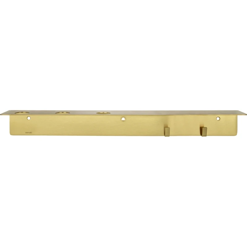 Meraki Flaskeoppheng med kroker, Børstet messingfinish 308580106 by Meraki color Svart