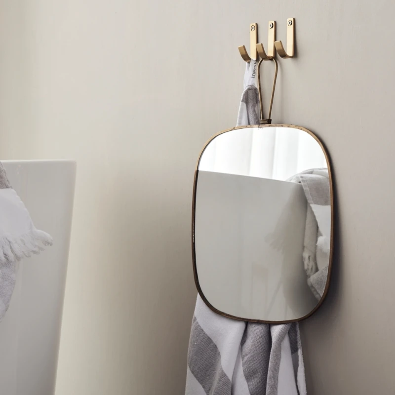 Meraki knagg, MKThapsus, børstet messingfinish 308580110 by Meraki color Svart