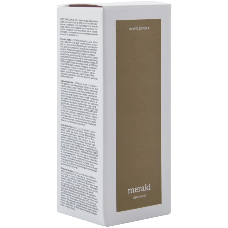 Meraki Duftfrisker, Dark wood, Brun 366650405 by Meraki color Bruin