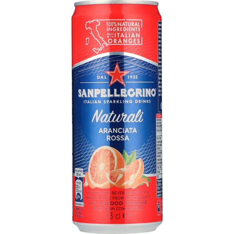San Pellegrino Blodappelsin/Aranciata Rossa 33 cl 223606 by SANPELLEGR color Svart