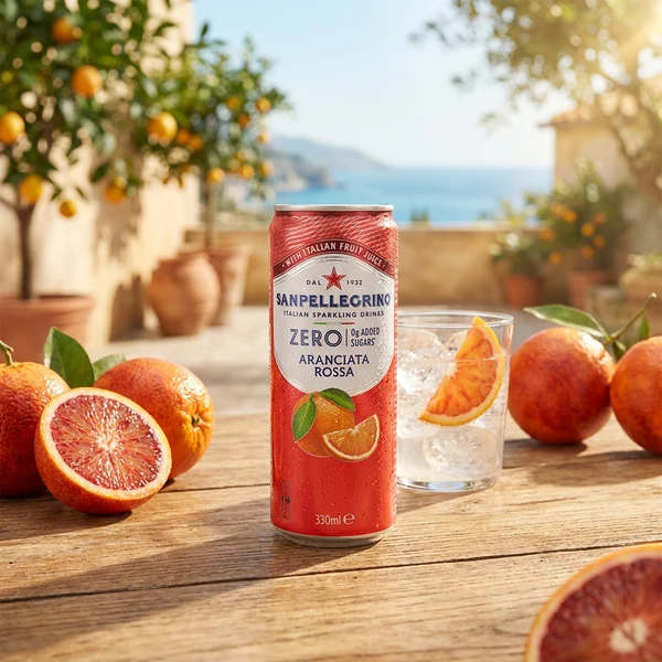 San Pellegrino Aranciata Zero 33 cl. 372582 by SANPELLEGR color Svart