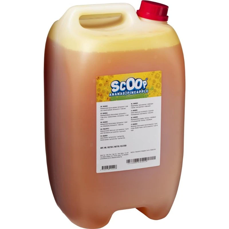 Scoop Slushice Konsentrat Ananas, 10L 65713 by SCOOP color Svart