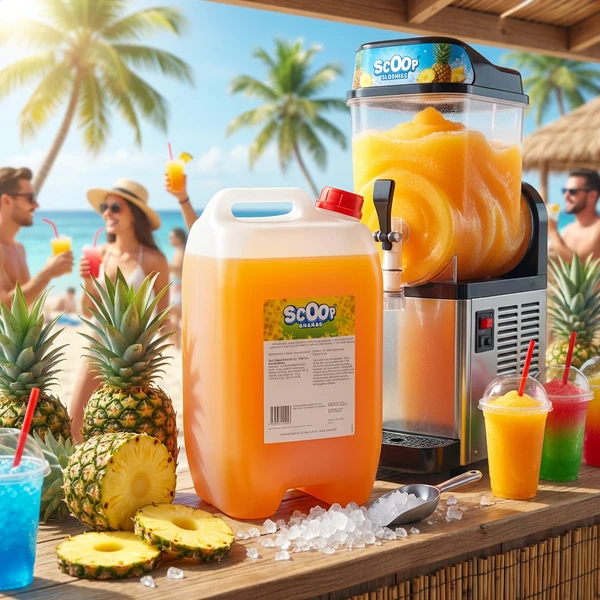 Scoop Slushice Konsentrat Ananas, 10L 65713 by SCOOP color Svart