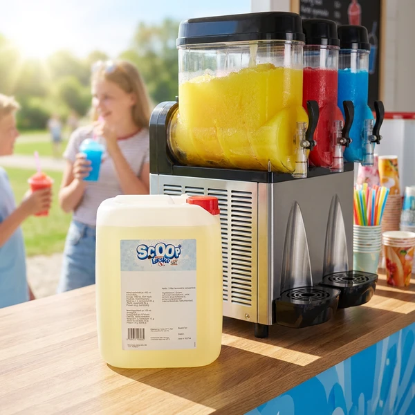 Scoop Slushkonsentrat Kæmpe Læske, 5L 65719 by SCOOP color Svart