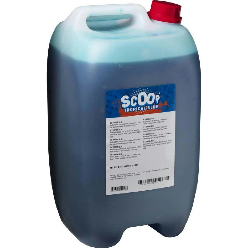 Scoop Slushice Konsentrat Tropical Blue, 10L 65715 by SCOOP color Svart