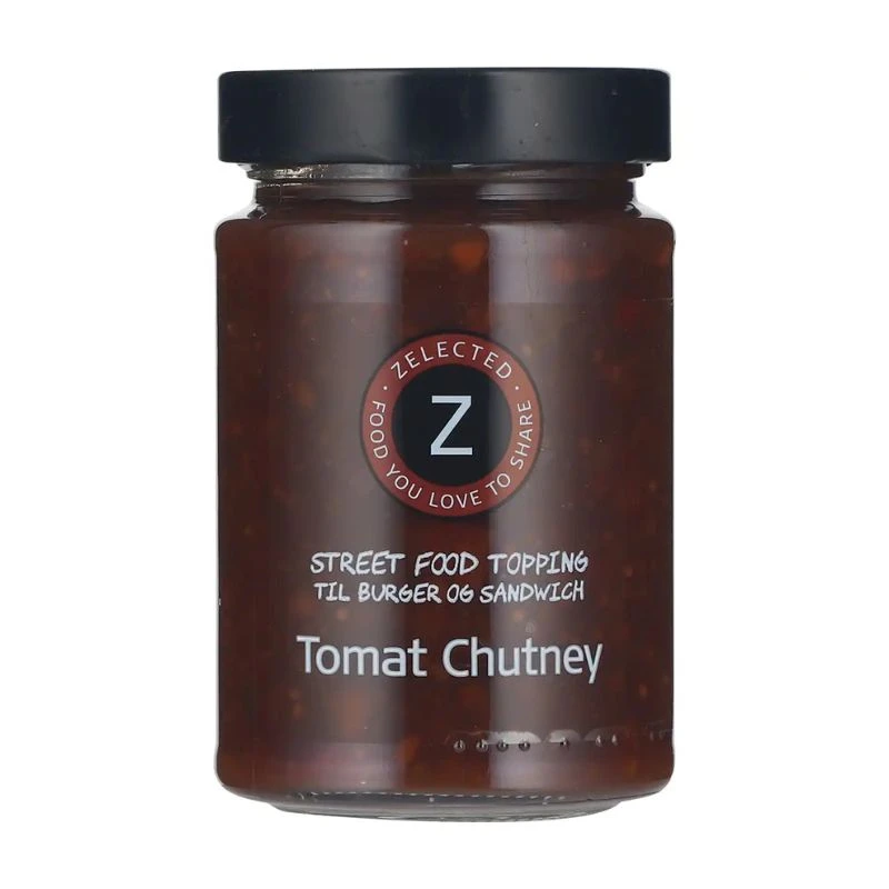 Tomat Chutney 330g Zelected 70062 by Zelected color Svart