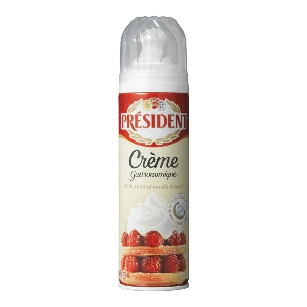 Président spraykrem 250 ml 311505 by Président color Svart