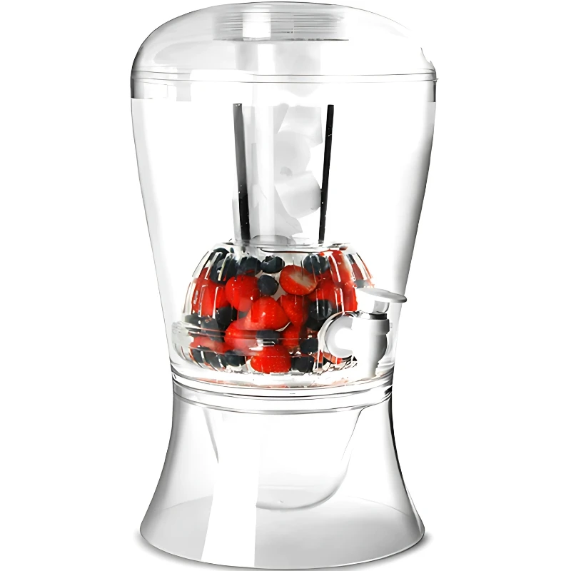 Drinksdispenser 6 L med isstativ 13209-27205 by Drink color Helder