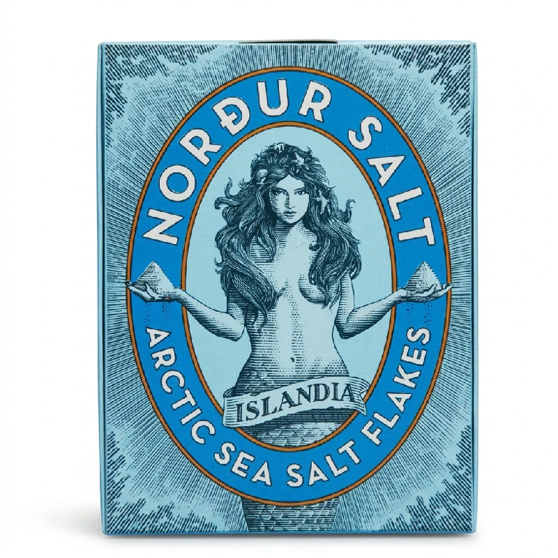 Flaksalt 250 g 231380 by Nordur Salt color Svart