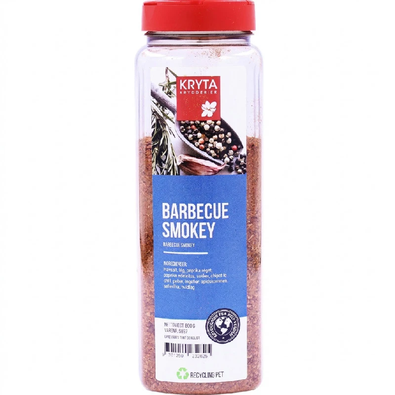Smokey barbeque krydder 600 g 244066 by KRYTA color Svart