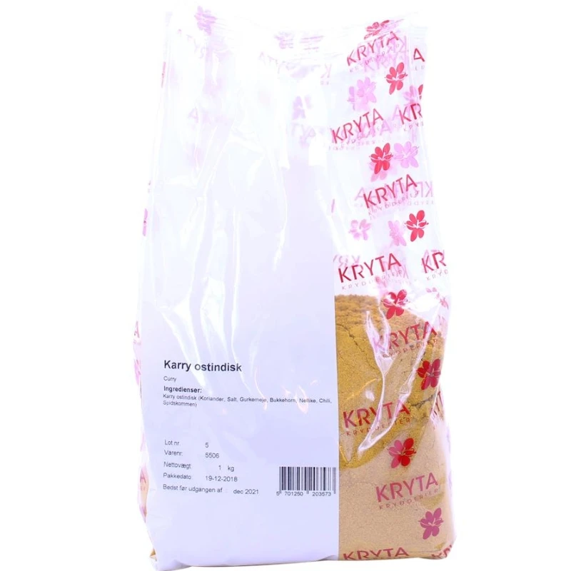 Østindisk karri 1 kg 244523 by KRYTA color Svart