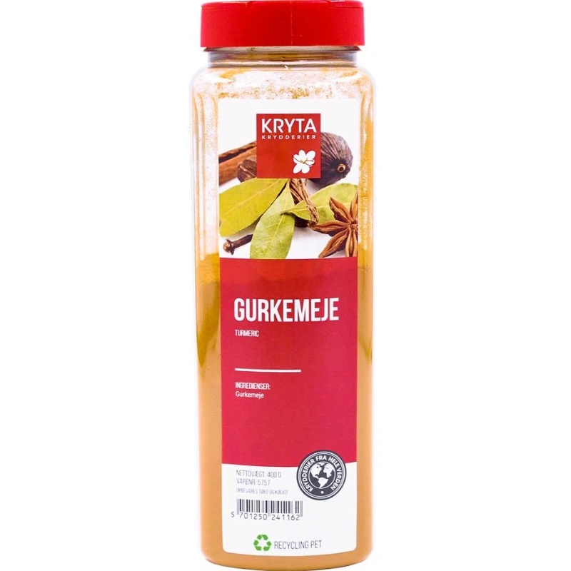 Gurkemeie 400 g 296178 by KRYTA color Svart