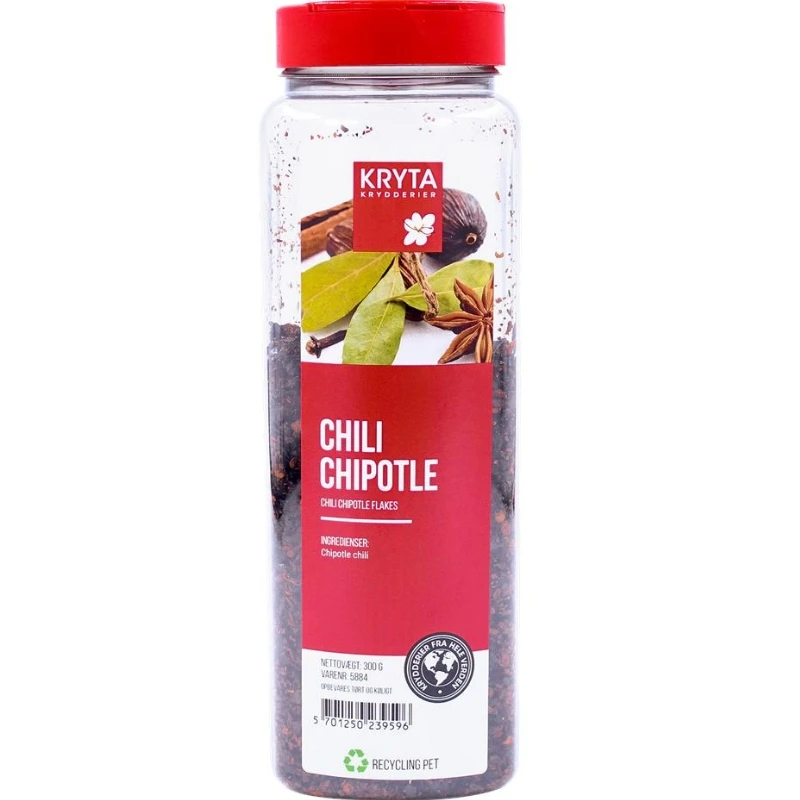 Chipotle chiliflak 300 g 299785 by KRYTA color Svart