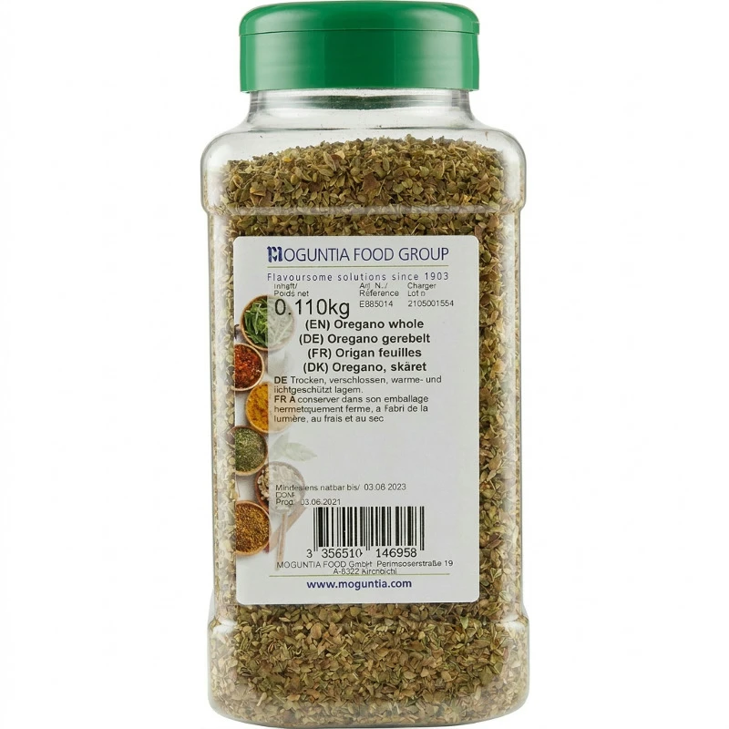 Kuttet oregano 110 g 324352 by Moguntia color Svart