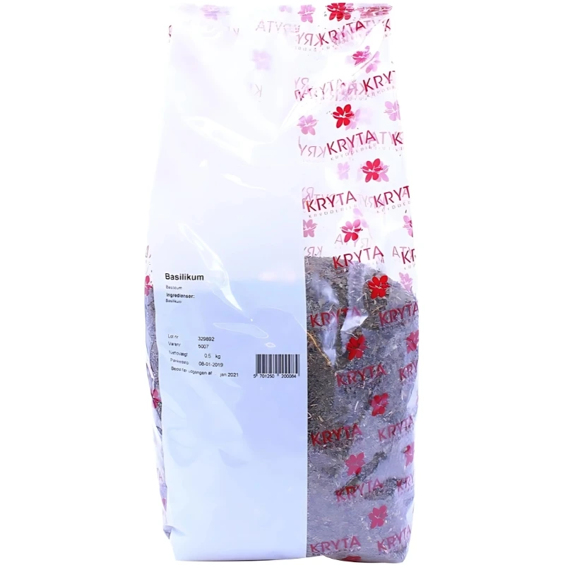Kuttet basilikum 500 g 353577 by KRYTA color Svart