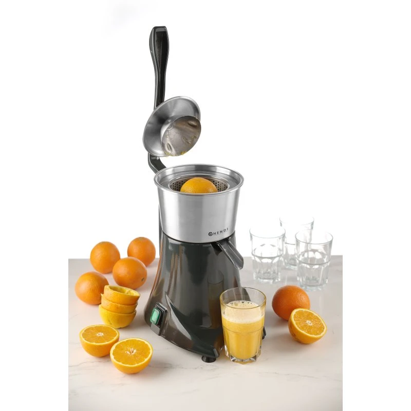 Halvautomatisk sitruspresse 230W 221099 by Hendi color Svart
